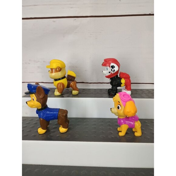 Paw Patrol Figure Set Of 4: Chase Rubble Skye & Marshall Action‎ Toys - Picture 2 of 8